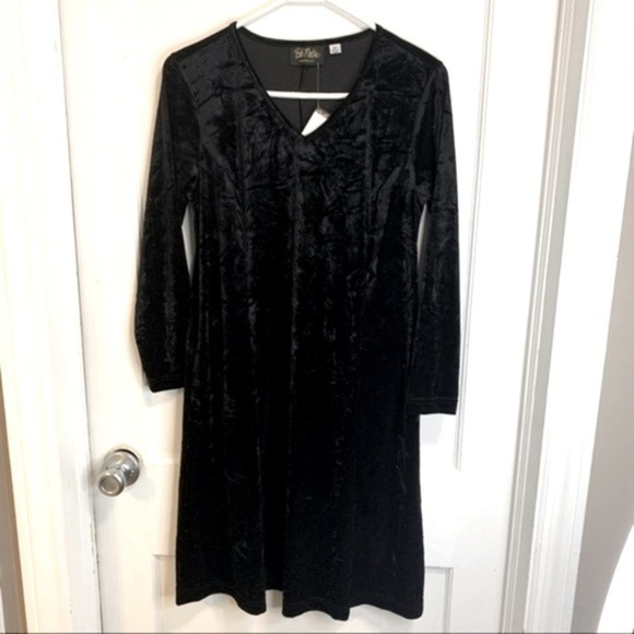 Bob Mackie wearable art NWT crushed velvet dress - Picture 2 of 5